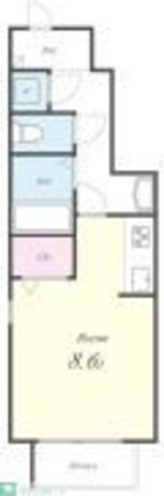 シェリールの物件間取画像